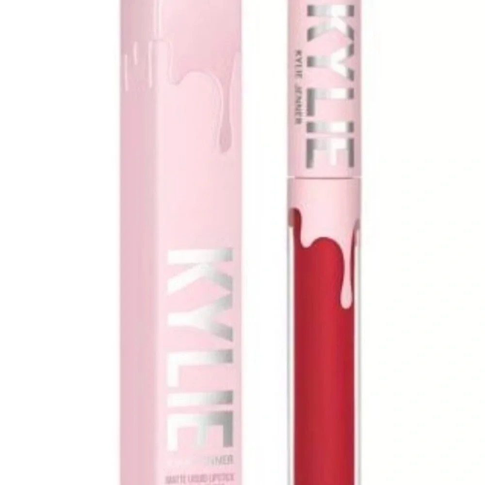 Kylie CALL ME Matte Lipstick in Deep Rose (Women Makeup)
